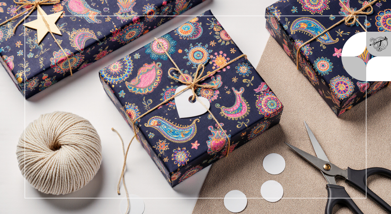 بسته بندی شیک کادوی مادر