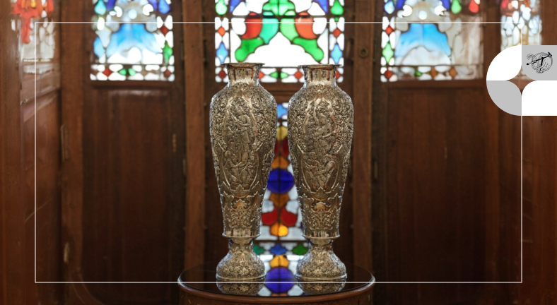 دکوراسیون ظروف نقره در خانه