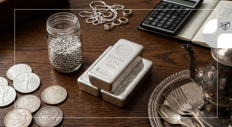 انواع نقره برای سرمایهگذاری: کدام نوع نقره بهتر است؟