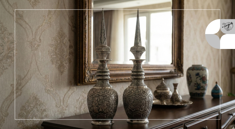 آشنایی با انواع سبک نمادها در قلمزنی