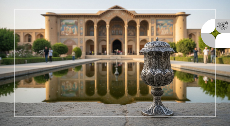 محصولات قلمزنی نقره، در بین صنایع دستی اصفهان