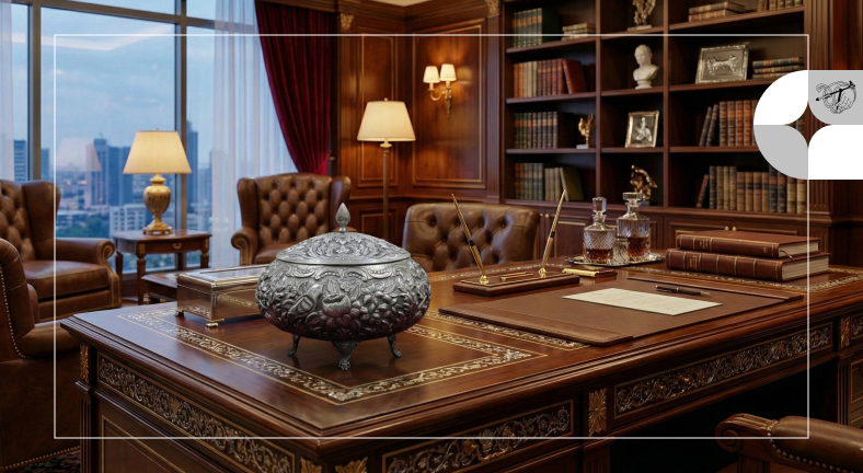 ظروف نقره دستساز اصفهان؛ هدیهای لوکس و شیک