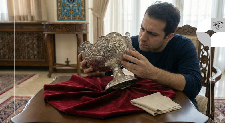 چطور کشکول نقره اصل را تشخیص دهیم؟