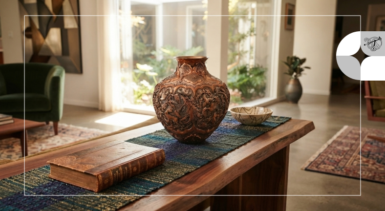 اصفهان؛ مرکز ظروف مسی هنری, قلمزنی و دکوری